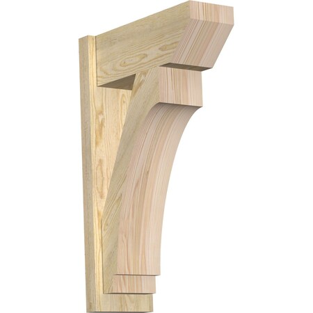 Ekena Millwork Imperial Slat Rough Sawn Outlooker, Douglas Fir, 8"W x 20"D x 32"H OUT08X20X32IMP06RDF
